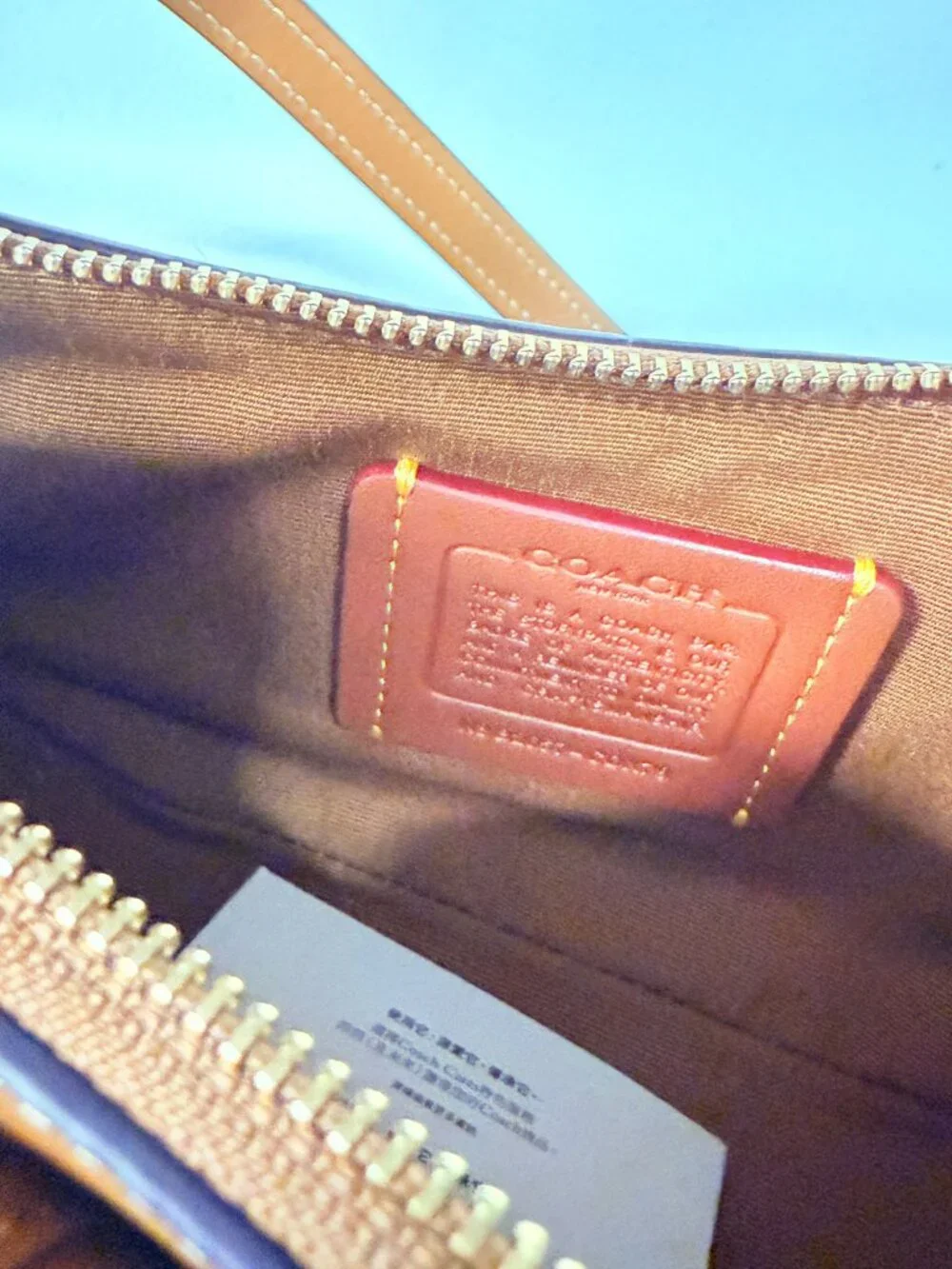 Coach style number